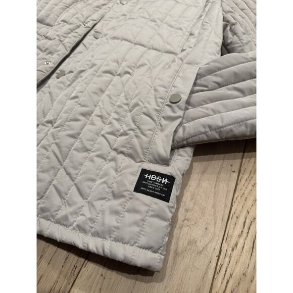 Hudson Jeans Oversized Quilted Jacket Barn Chore Coat Women’s Medium NWT $288 - Picture 2 of 10